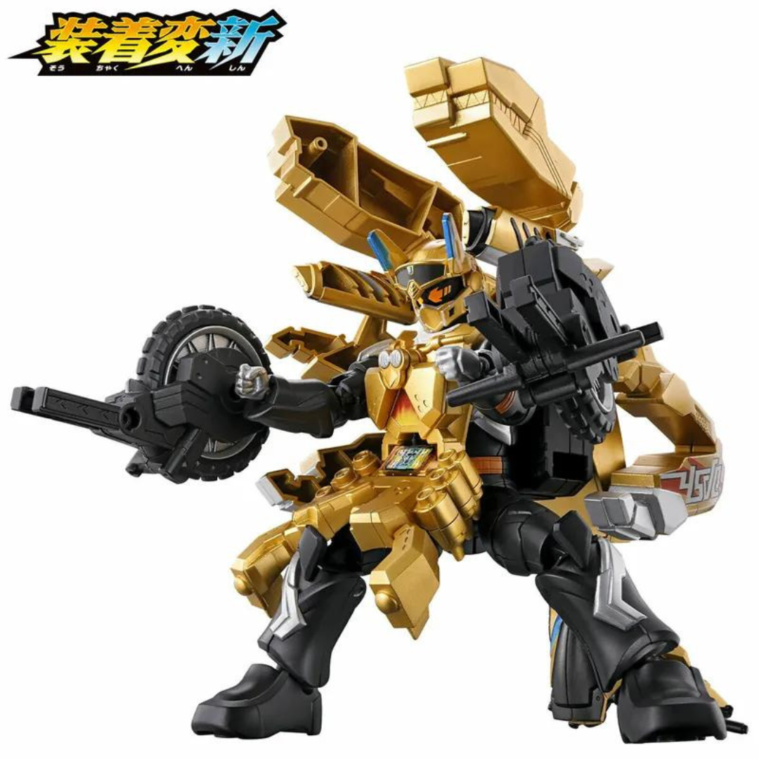 Bandai SCHF可動系列02 黃金機械戰士與閃電叢林 《幪面超人 Gotchard》