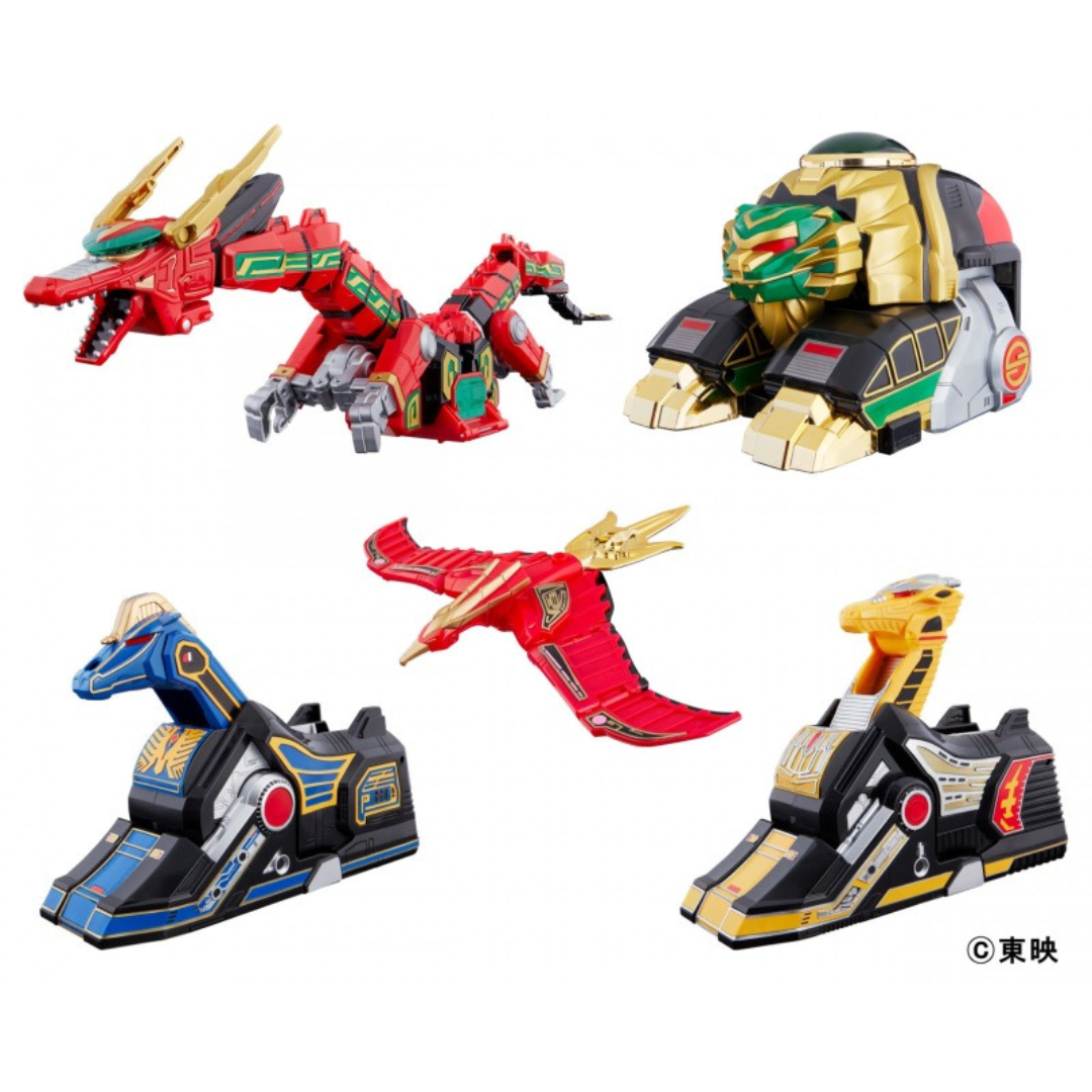 組立済SMP五星合体大連王(五星戦隊ダイレンジャー)完成品 全パーツ& 組立済SMP五星合体大連王(五星戦隊ダイレンジャー)完成品 全パーツ&