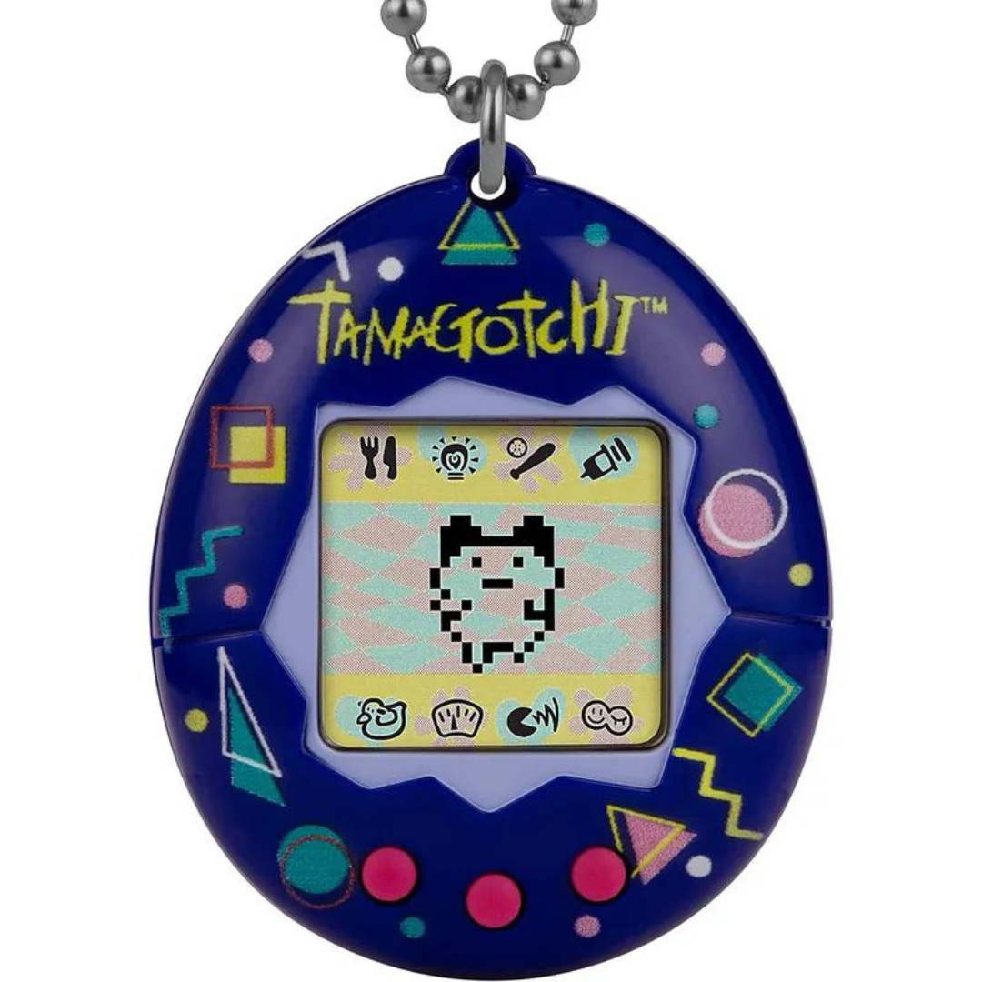 Bandai Tamagotchi Cute Pattern Purple (English Version) New Packaging