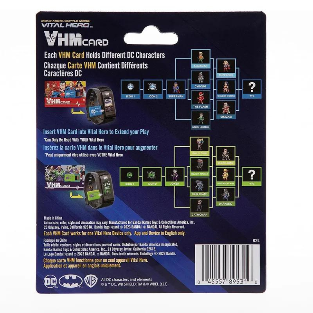 Bandai VITAL Hero Series Dim Card Set