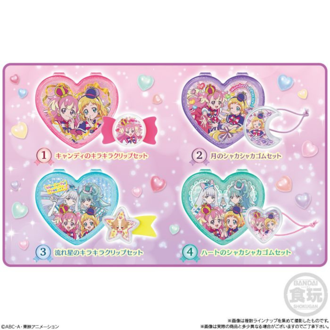 Bandai Shokukan PreCure 2024 New Daughter Character Daily Dress Up Set (Original Box of 10 Pieces)