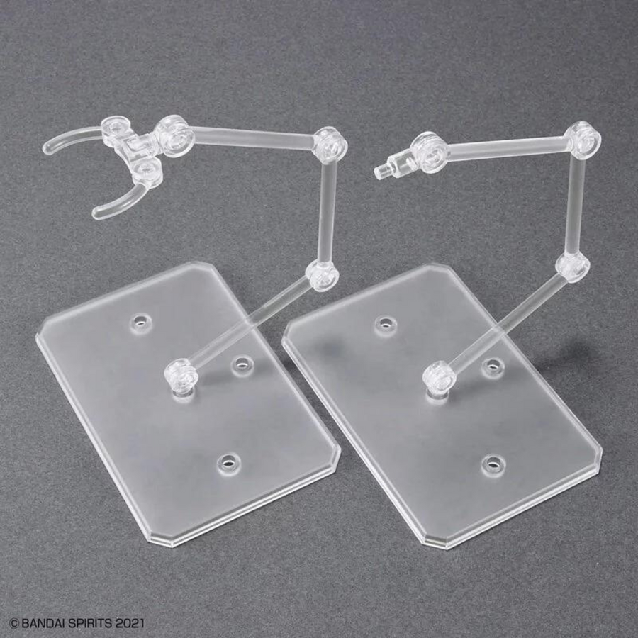 (Accessories) Bandai Multi-angle Movable Pedestal 6 Transparent Mirror Stickers Set