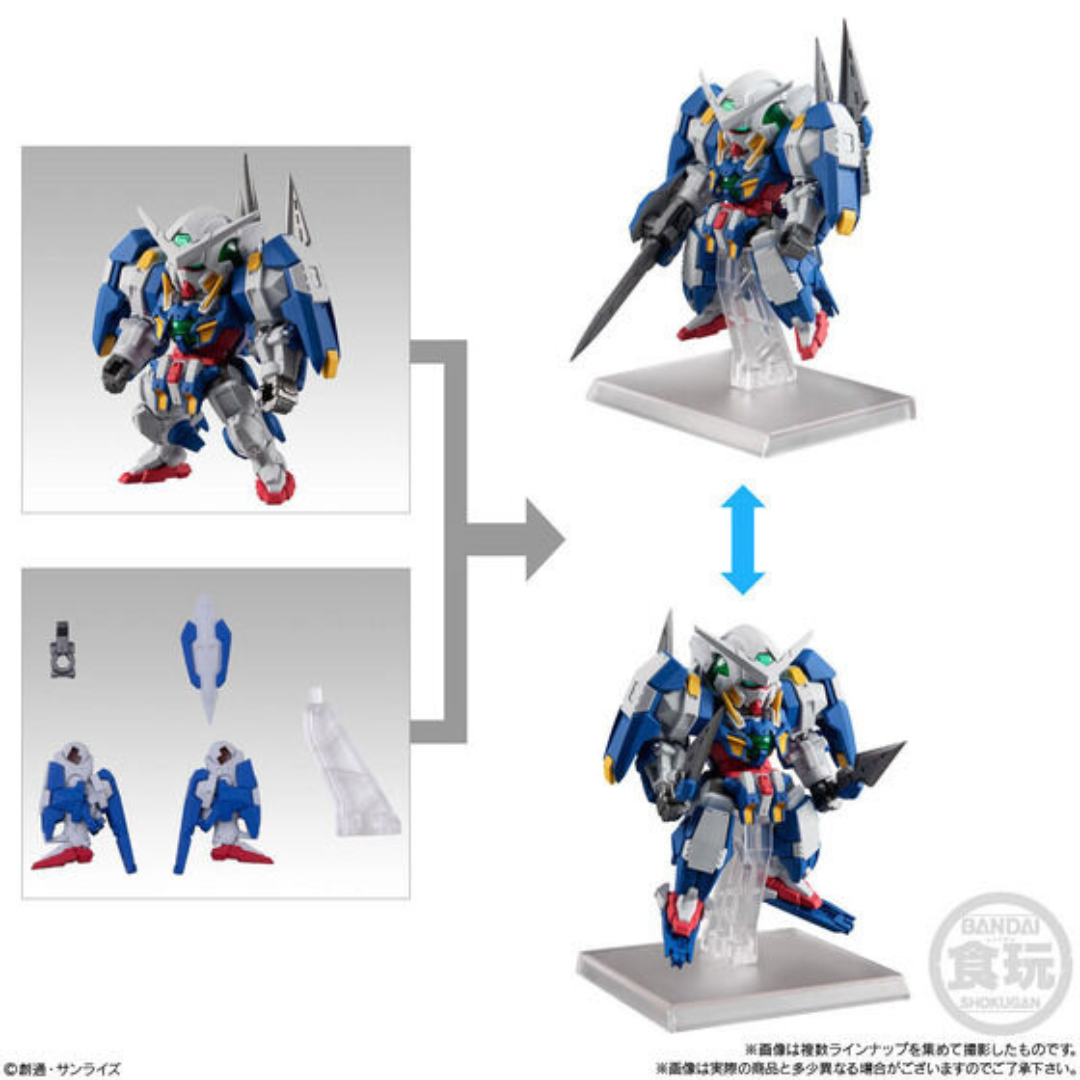 Bandai 食玩 FW GUNDAM CONVERGE #PLUS04 (原盒5件) 《機動戰士高達 00V》