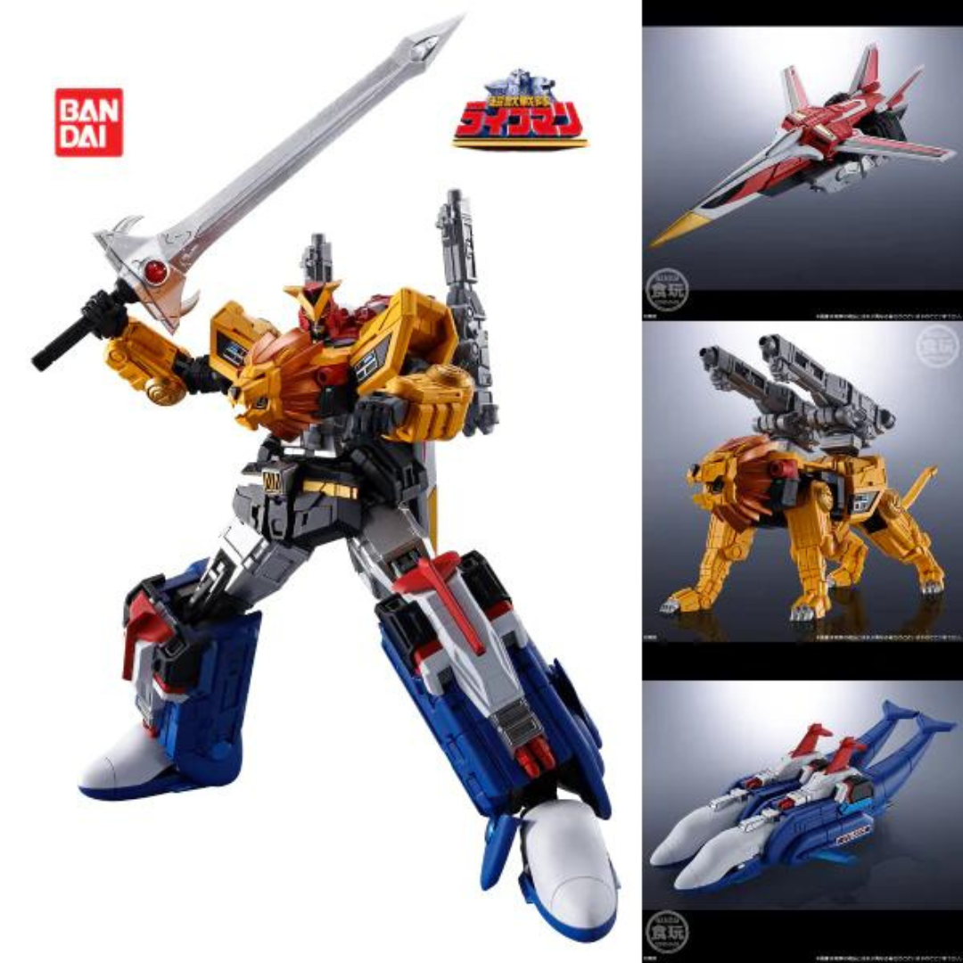 Bandai Shokukan SMP Super Beast Sentai LIVEMAN Life Kong Super Fusion Robot