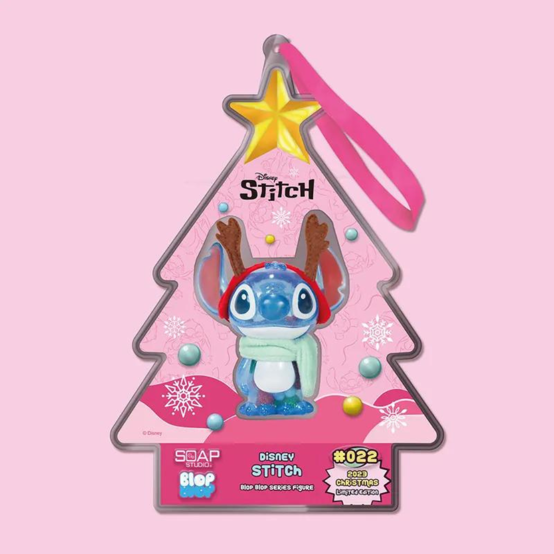 Disney Stitch Blop Blop Series Dolls (2023 Christmas Limited Edition)