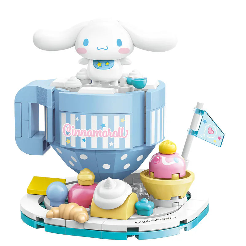 Qman Cinnamoroll 暖心熱飲造型積木 Sanrio