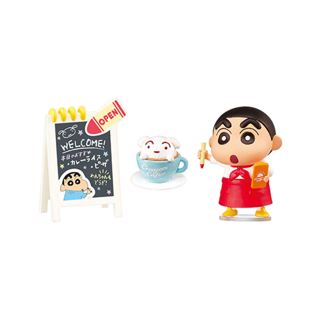 Crayon Shin-chan Cafe Miniature Series (8 pieces in original box)