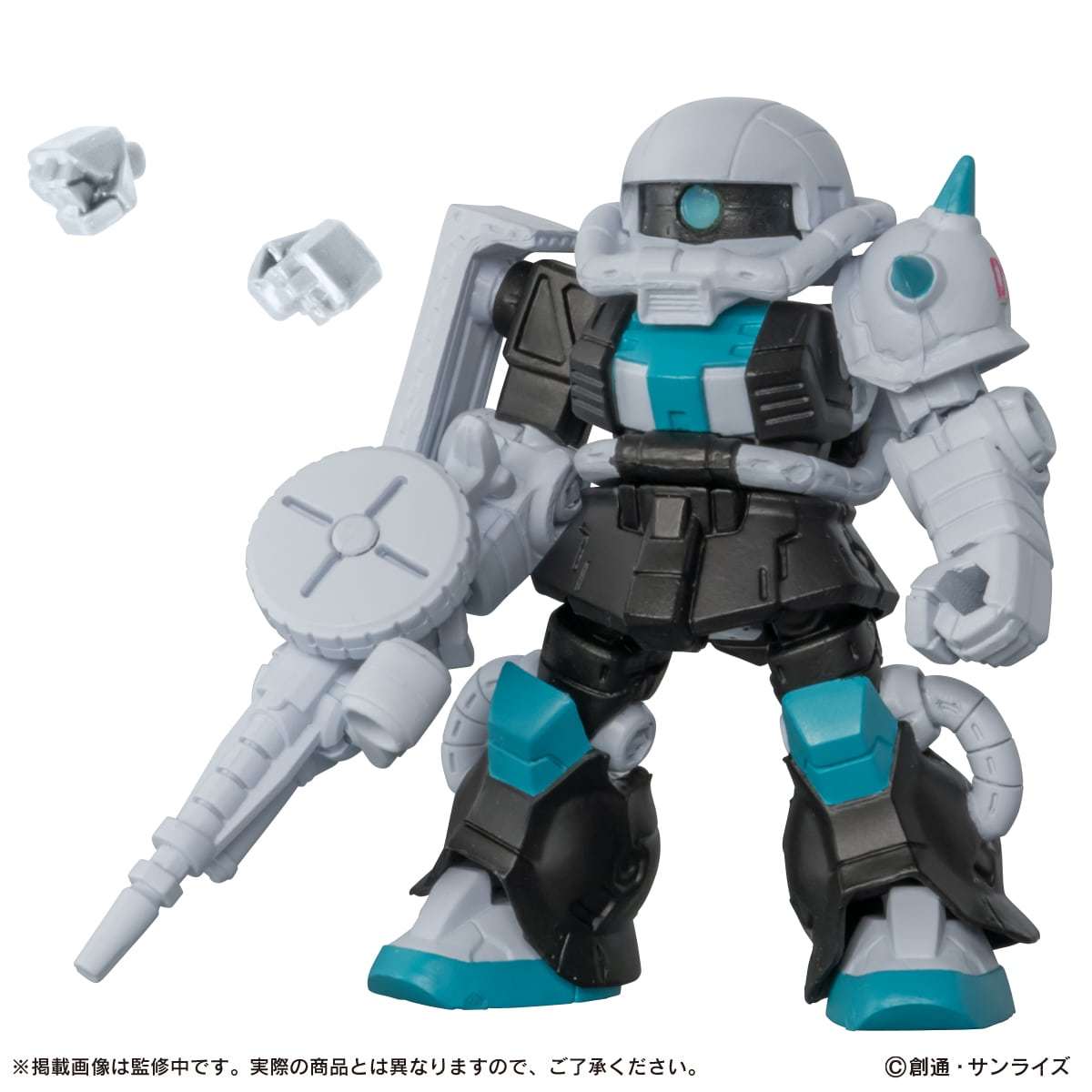 Bandai 扭蛋 機動戰士高達 MOBILE SUIT ENSEMBLE 初音未來 color Ver. （全套4款）