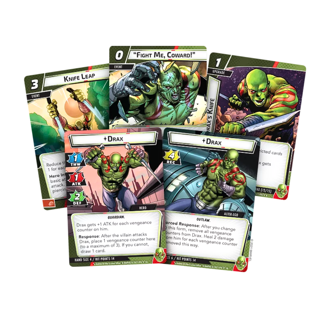 (Expanded) Marvel Legends Rising LCG: Dex Heroes Pack Marvel - Chinese Version