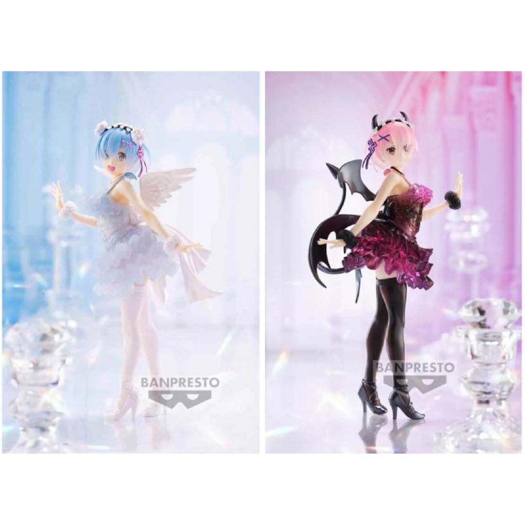 Banpresto [Espresto] Re：從零開始的異世界生活 雷姆 / 拉姆  Clear&Dressy 特別色