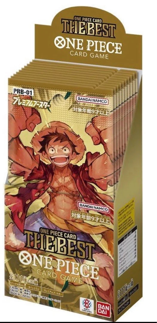 Bandai Carddass One Piece Card Game Deluxe Booster Pack 1 THE BEST [PR | Toy-let Bandai Carddass One Piece Card Game Deluxe Booster Pack 1 THE BEST [PR | Toy-let