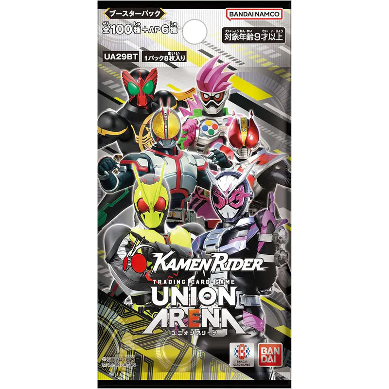 Bandai Carddass UNION ARENA 補充包 幪面超人 [UA29BT] (原盒16包)