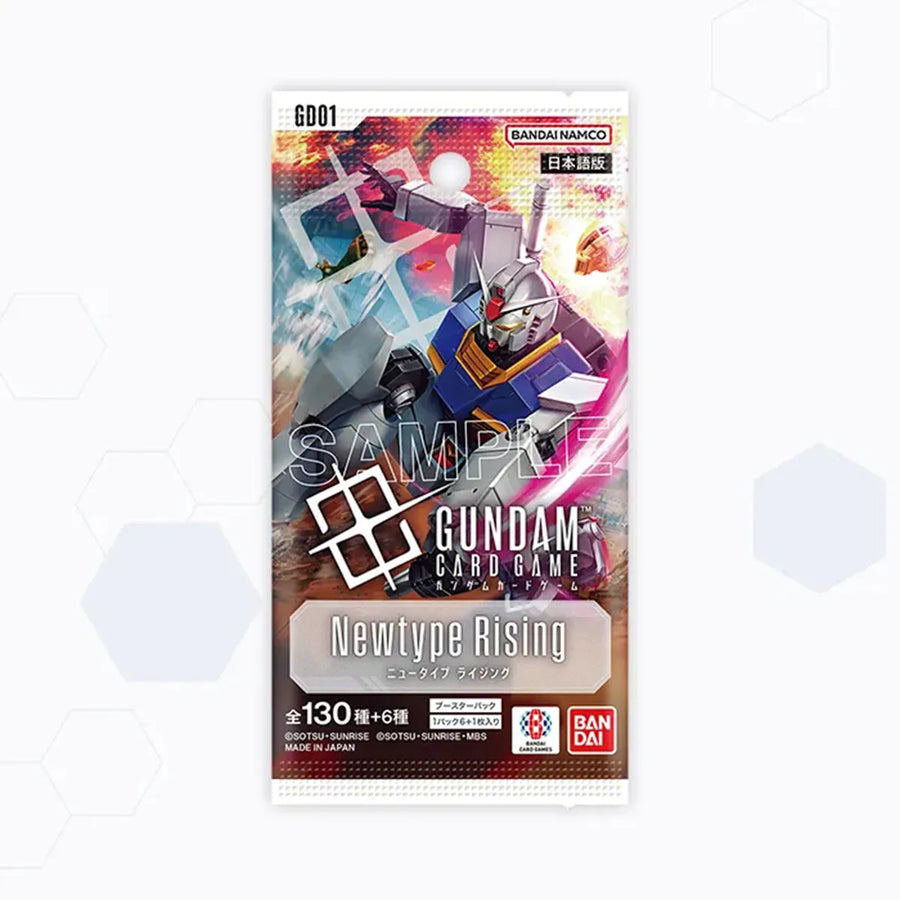 Bandai Carddass 高達卡牌遊戲 補充包 第一彈 Newtype Rising [GD01]《機動戰士高達》