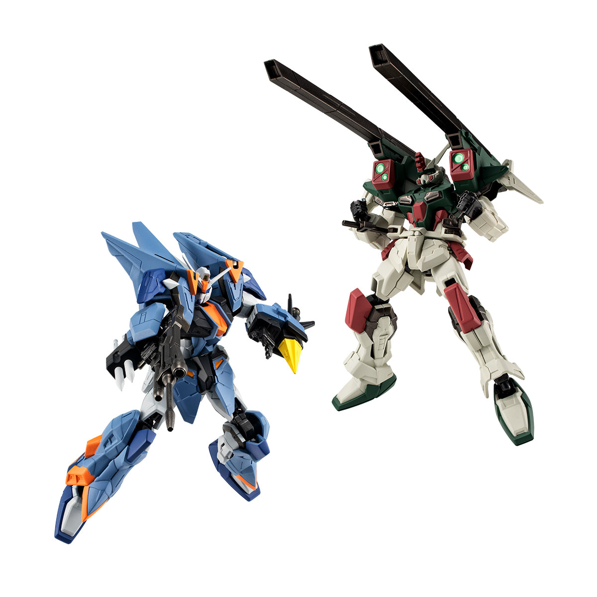 Bandai Shokukan ZGMF-1027M Duel Lightning Gundam & ZGMF-103HD