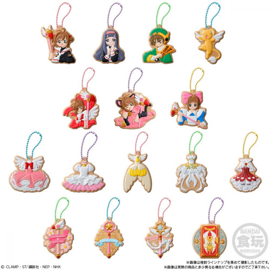 Bandai Toy Sakura Cookie Charm (original box of 14 pieces)