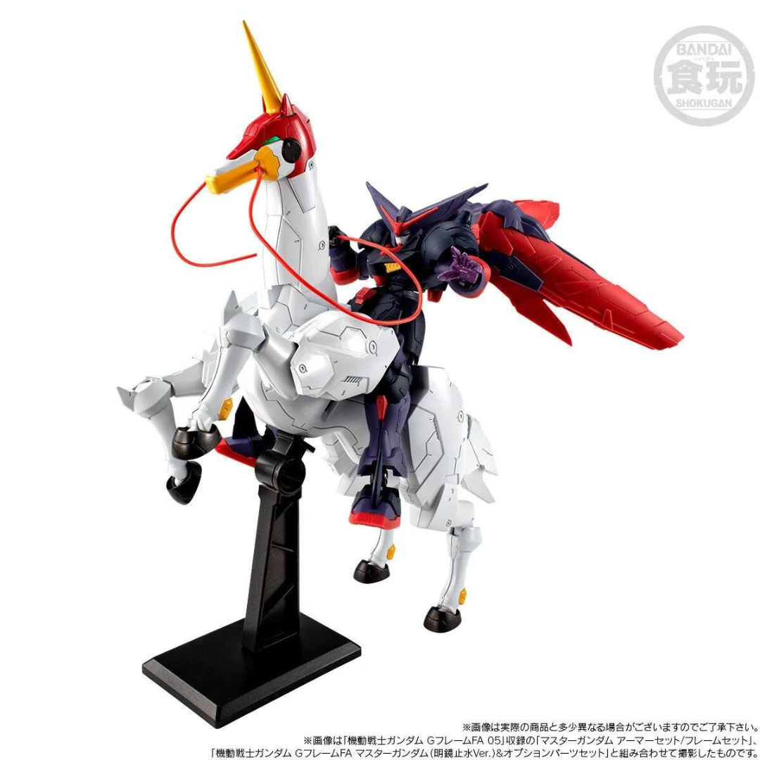 Premium Bandai 食玩 機動戰士高達 G FRAME FA 風雲再起馬