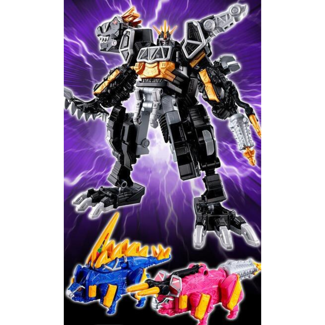 Bandai Shokugammon Den Sentai MINIPLA series box play Dragon God (Dark Ver) &amp; Sword Needle Dragon &amp; Diamond Dragon