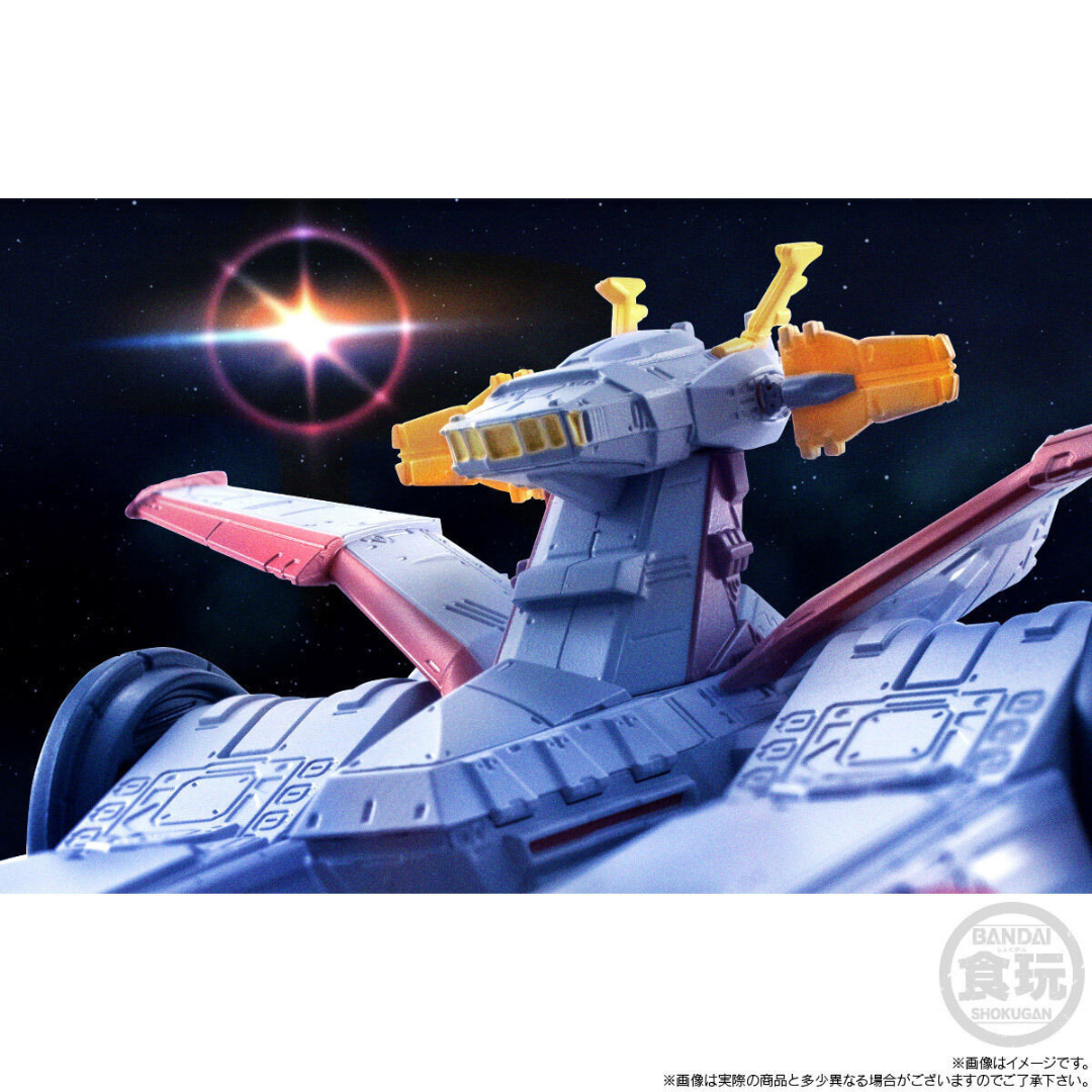 Bandai 食玩 天馬級強襲揚陸艦 白色木馬號 White Base (劇場海報色ver.) 機動戰士高達