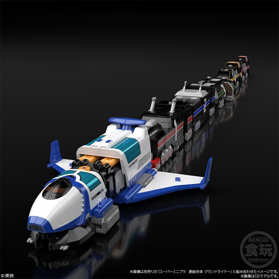 Bandai 食玩 Super Minipla SMP 救急戰隊 特急武裝 列車小子