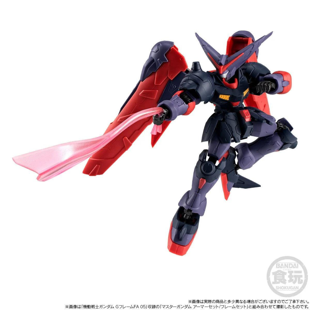 Premium Bandai 食玩 機動戰士高達 G FRAME FA盟主高達(明鏡止水VER.)及配件套裝