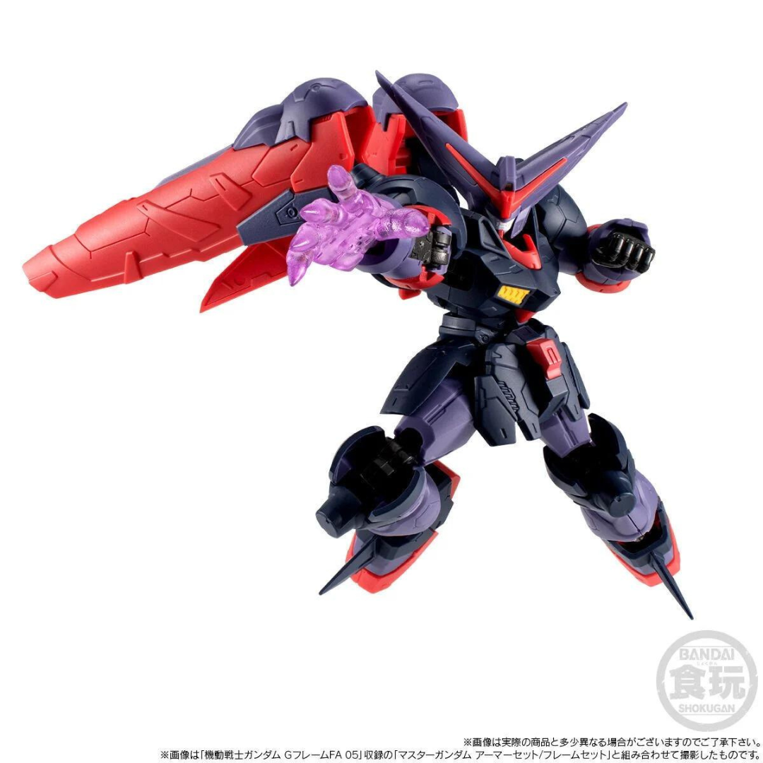 Premium Bandai 食玩 機動戰士高達 G FRAME FA盟主高達(明鏡止水VER.)及配件套裝