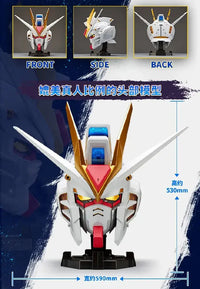 Bandai BN HEAD Collection Vol.2 PVC 模型 - ZGMF-X20A 突擊自由高達頭像《機動戰士高達SEED DESTINY》