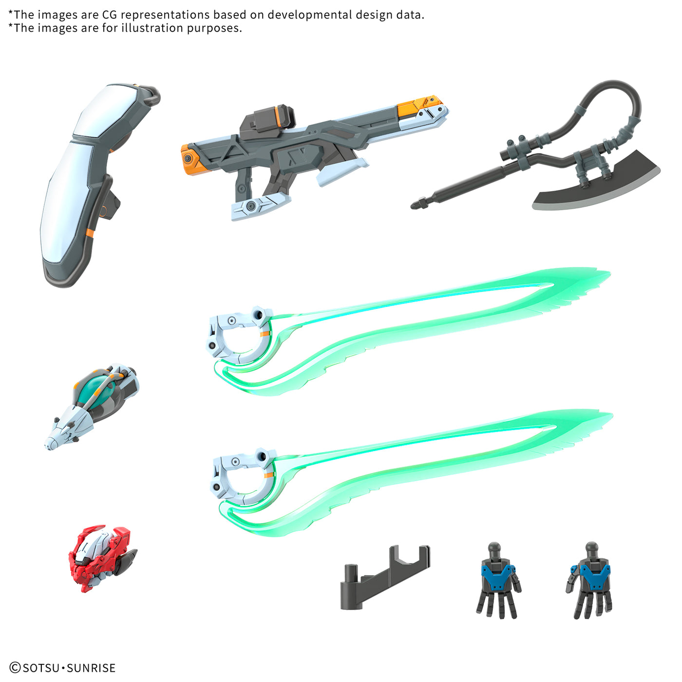 Bandai HG 1/144 GQuuuuuuX(恩底彌翁裝置覺醒時)《機動戰士 QuuuuuuX》