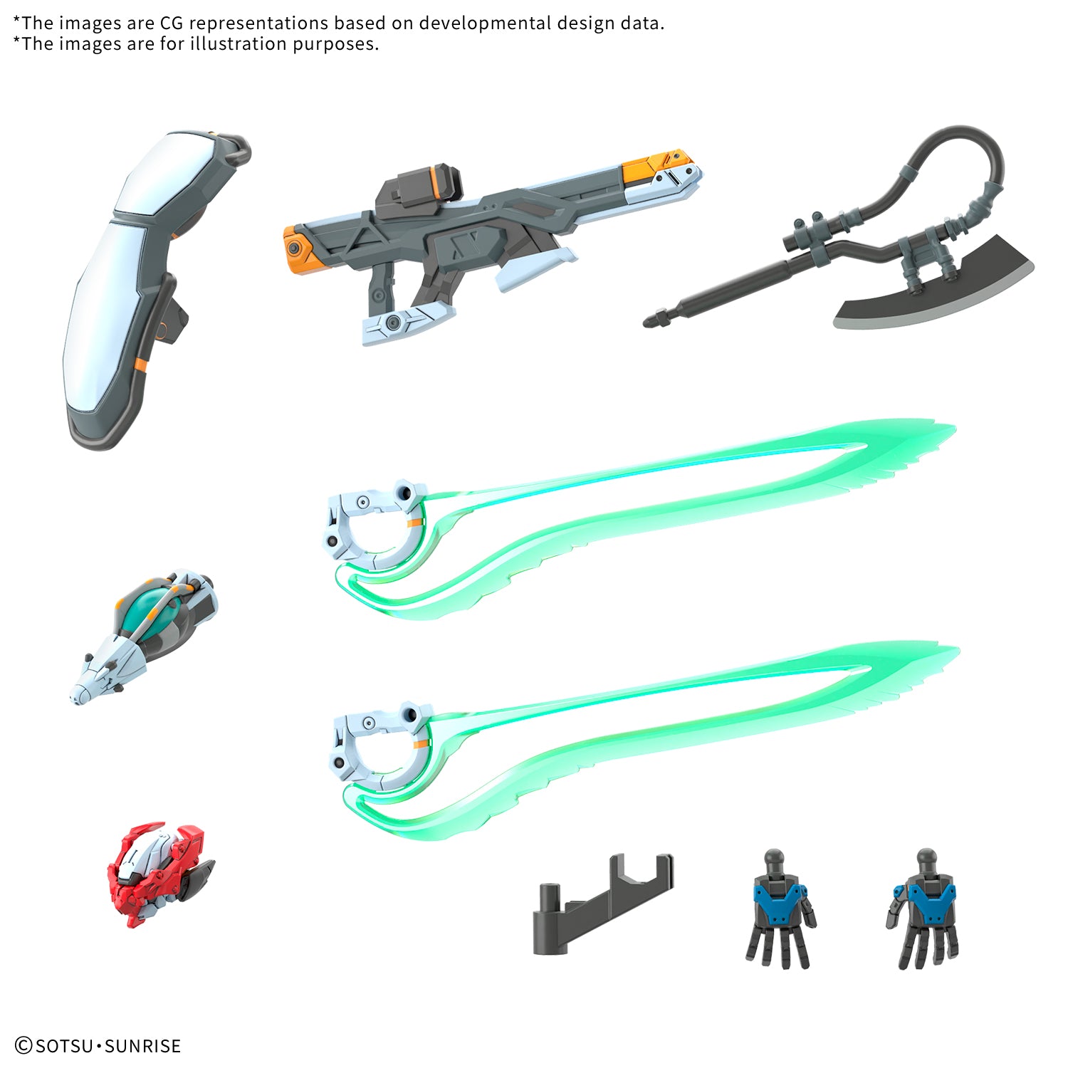 Bandai HG 1/144 GQuuuuuuX(恩底彌翁裝置覺醒時)《機動戰士 QuuuuuuX》