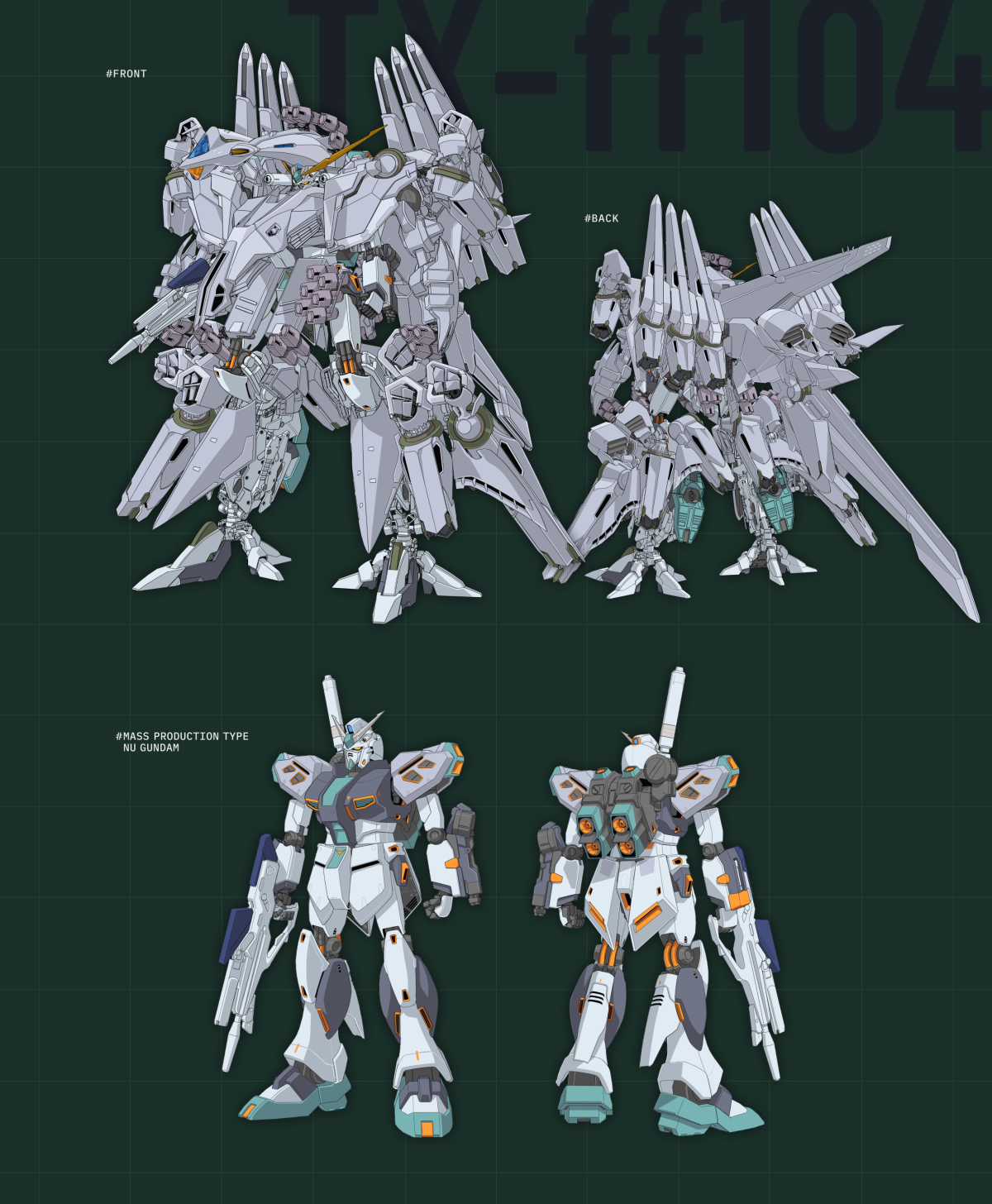 Bandai HG 1/144 TX-ff104 阿利宙斯《機動戰士高達 閃光之凱薩衛 瑟茜的魔女》