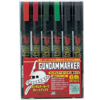 (Tools) GSI self-protection Gundam pen six-piece set