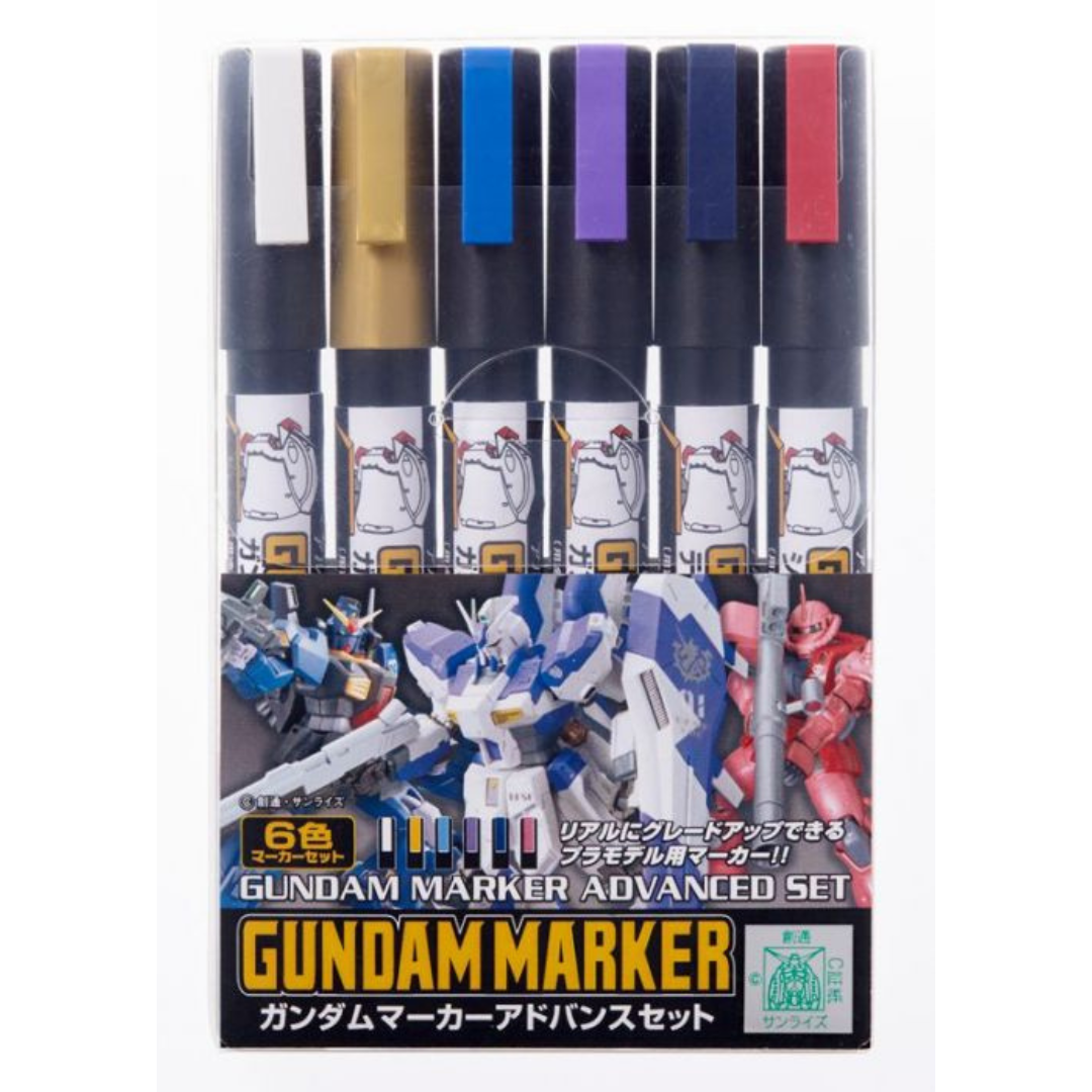 (Tools) GSI Gundam Pen High-End Six-Piece Set