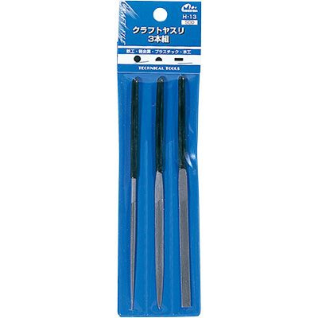 (Tools) Mineshima H-13 Craft File Set 3 Pack