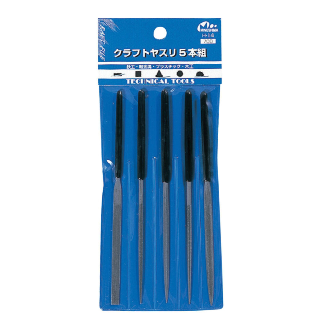 (Tools) Mineshima H-14 Craft File Set 5 Pieces