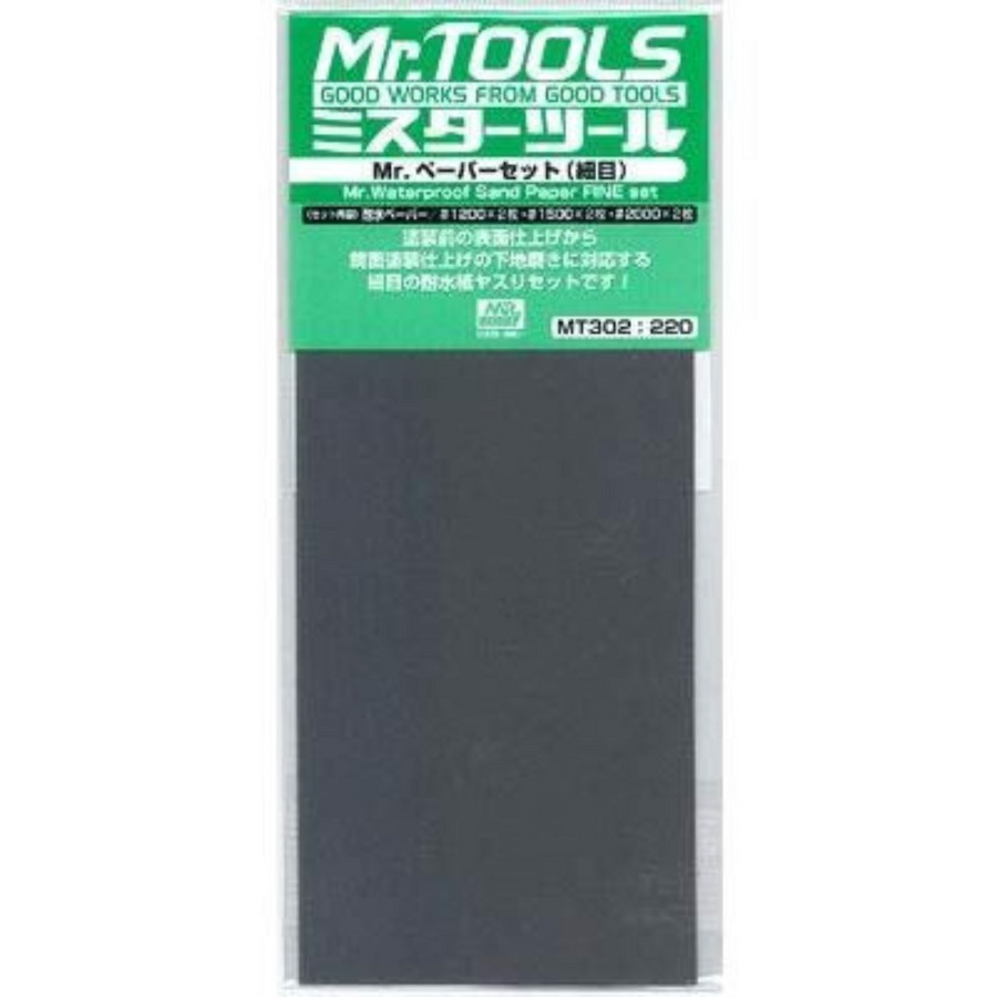 (Tools) GSI MT302 water-sanded sandpaper set (fine)