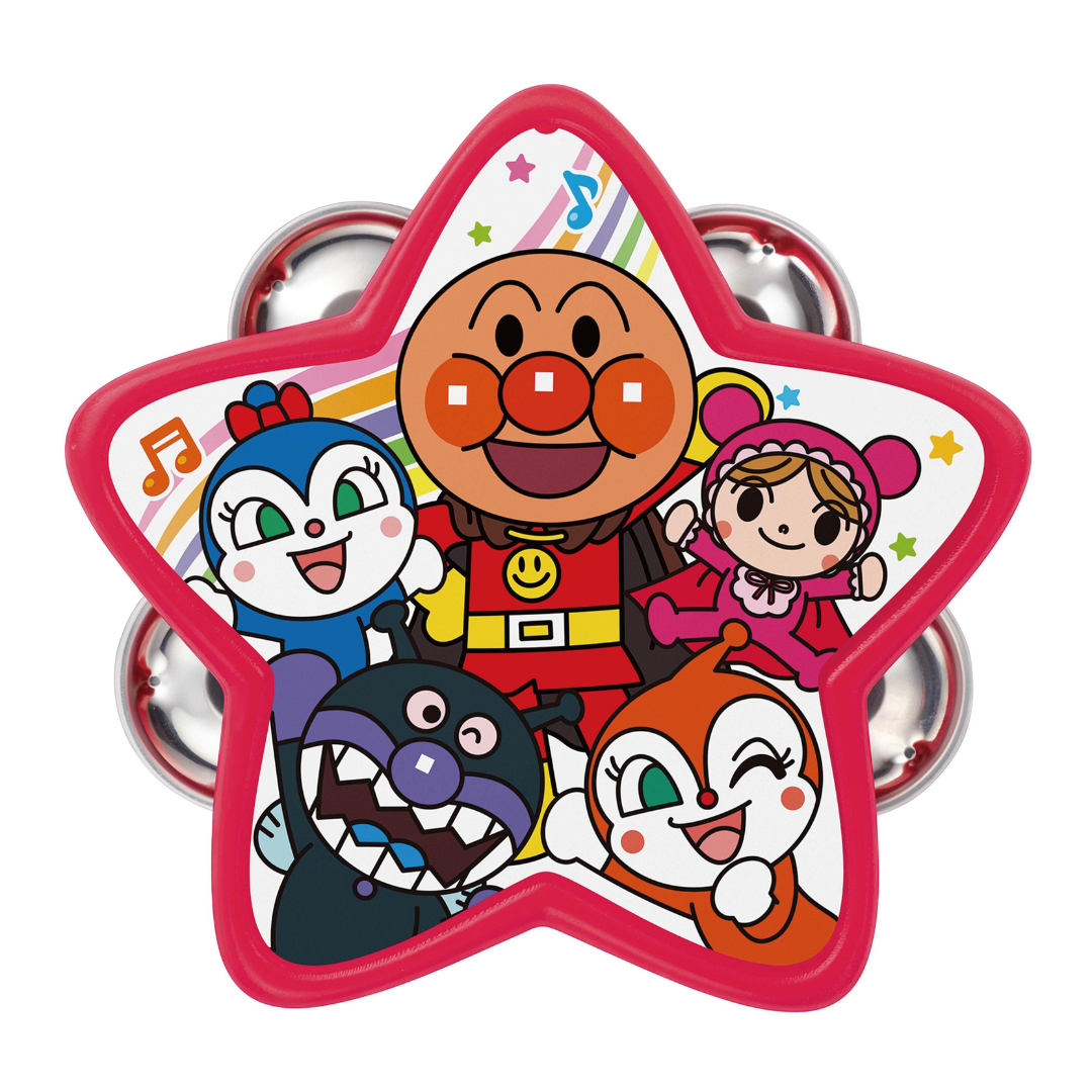 Anpanman 麵包超人星星形小鈴鼓