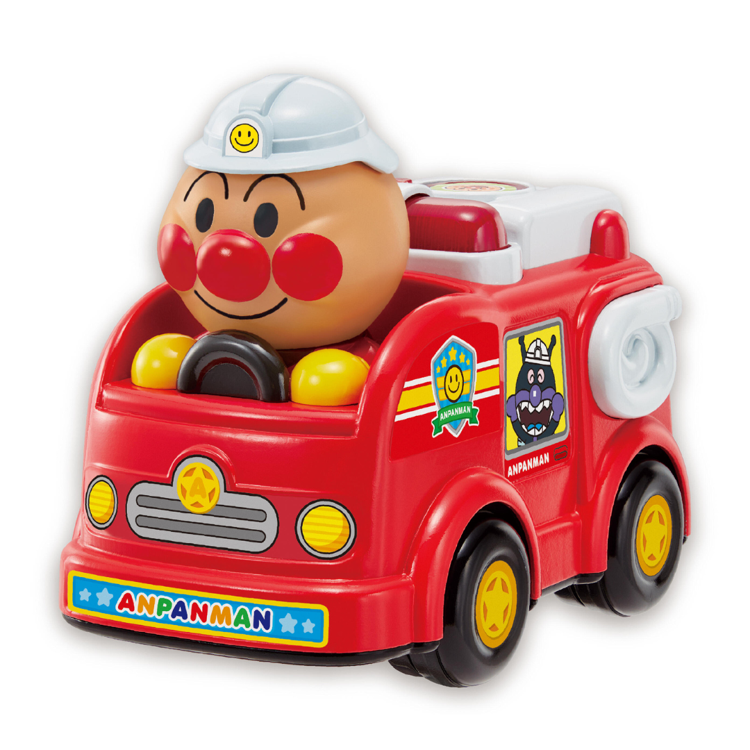 Anpanman 麵包超人聲效車-消防車