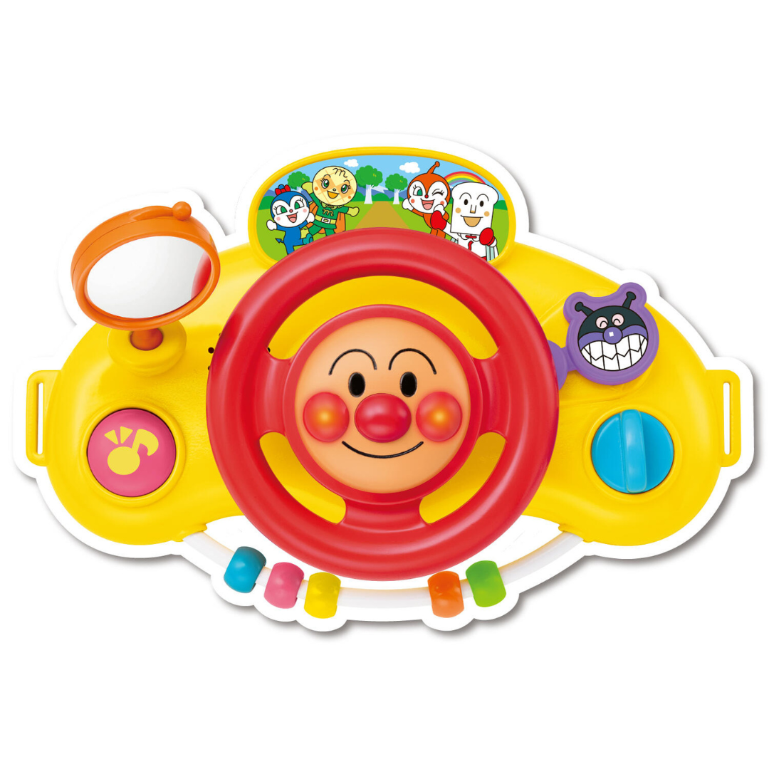 Anpanman 麵包超人旋律方向盤玩具