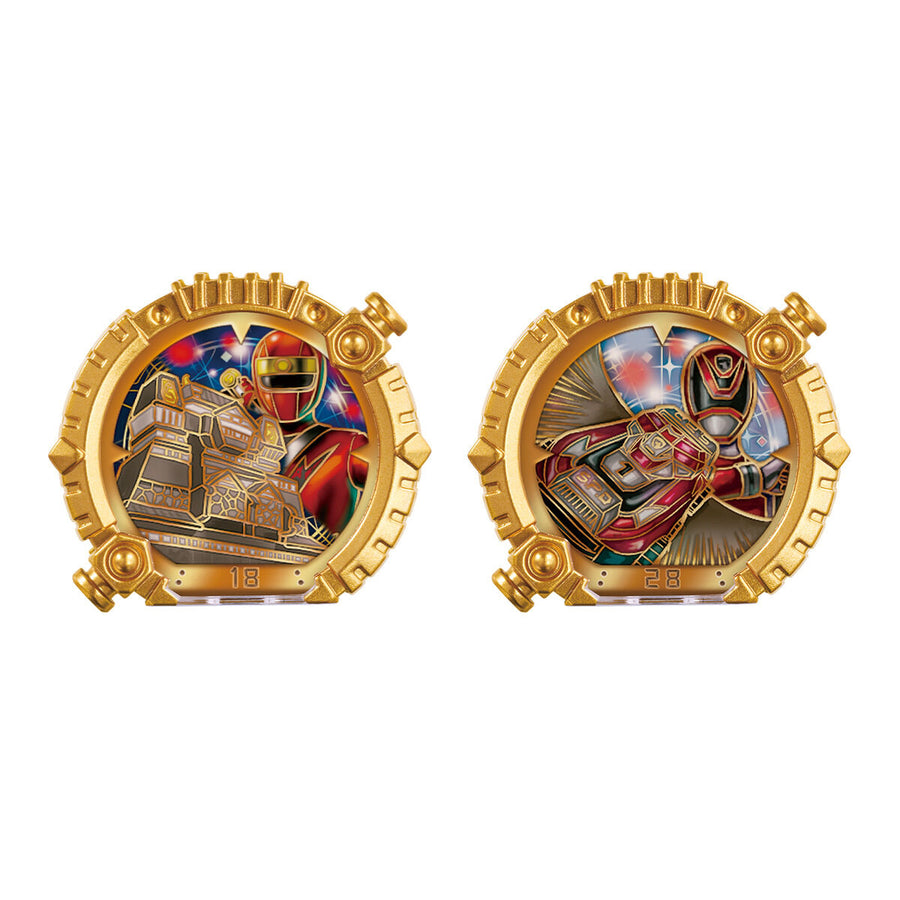 Bandai DX 戰隊指環套裝 隱連者 & 刑事連者 《No.1戰隊豪獸者》