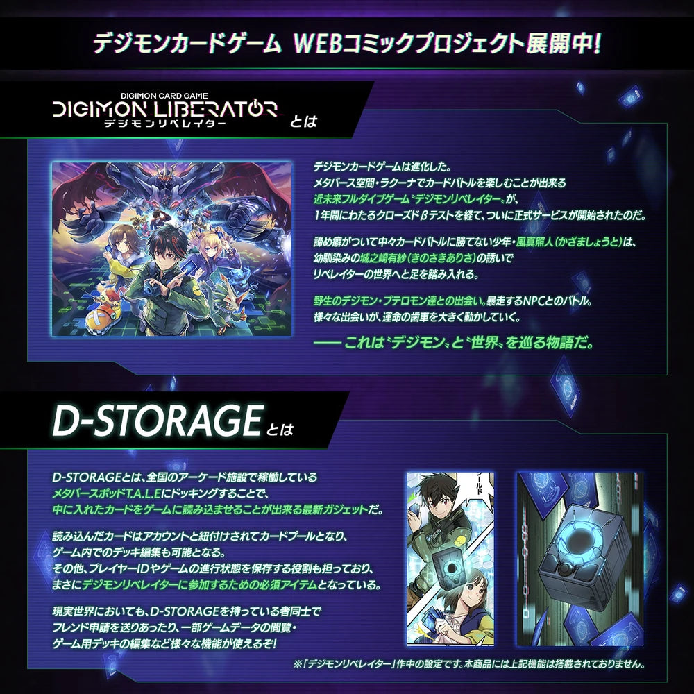 Premium Bandai DIGIMON LIBERATOR D-STORAGE套裝 數碼暴龍