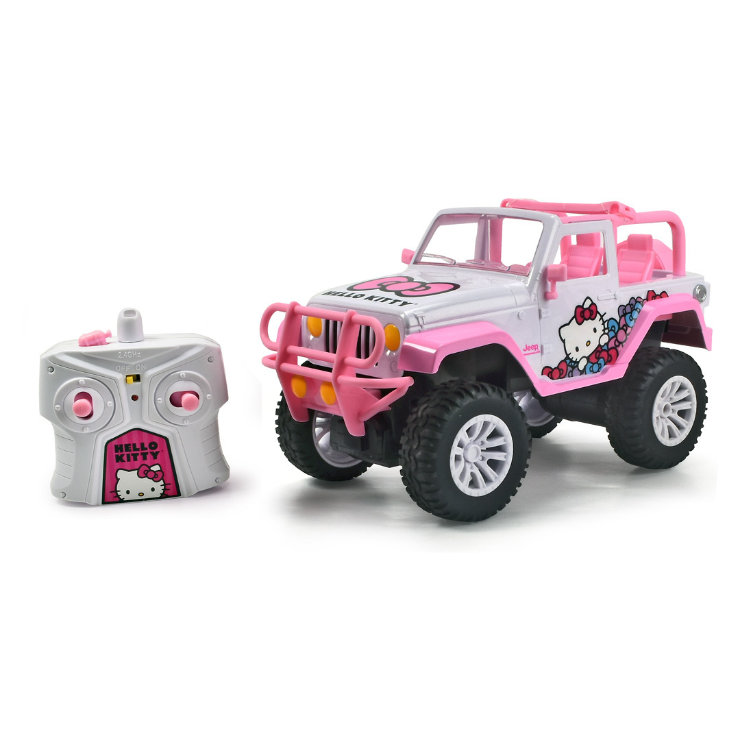 Hello Kitty RC Jeep Wrangler 1:16 遙控車