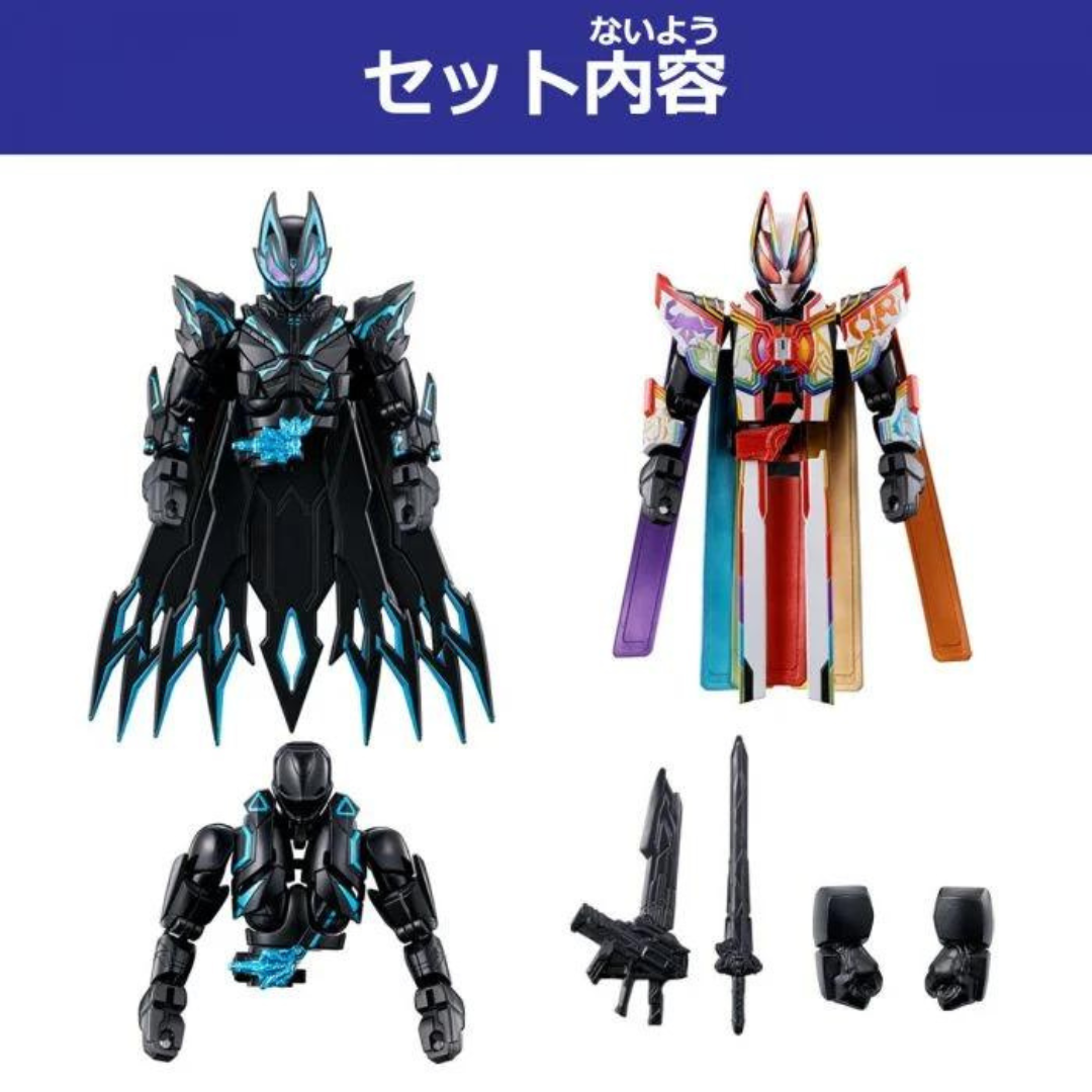 JT-Premium Bandai RCF Series GEATS ONENESS &amp; X-GEATS Set Kamen Superman GEATS