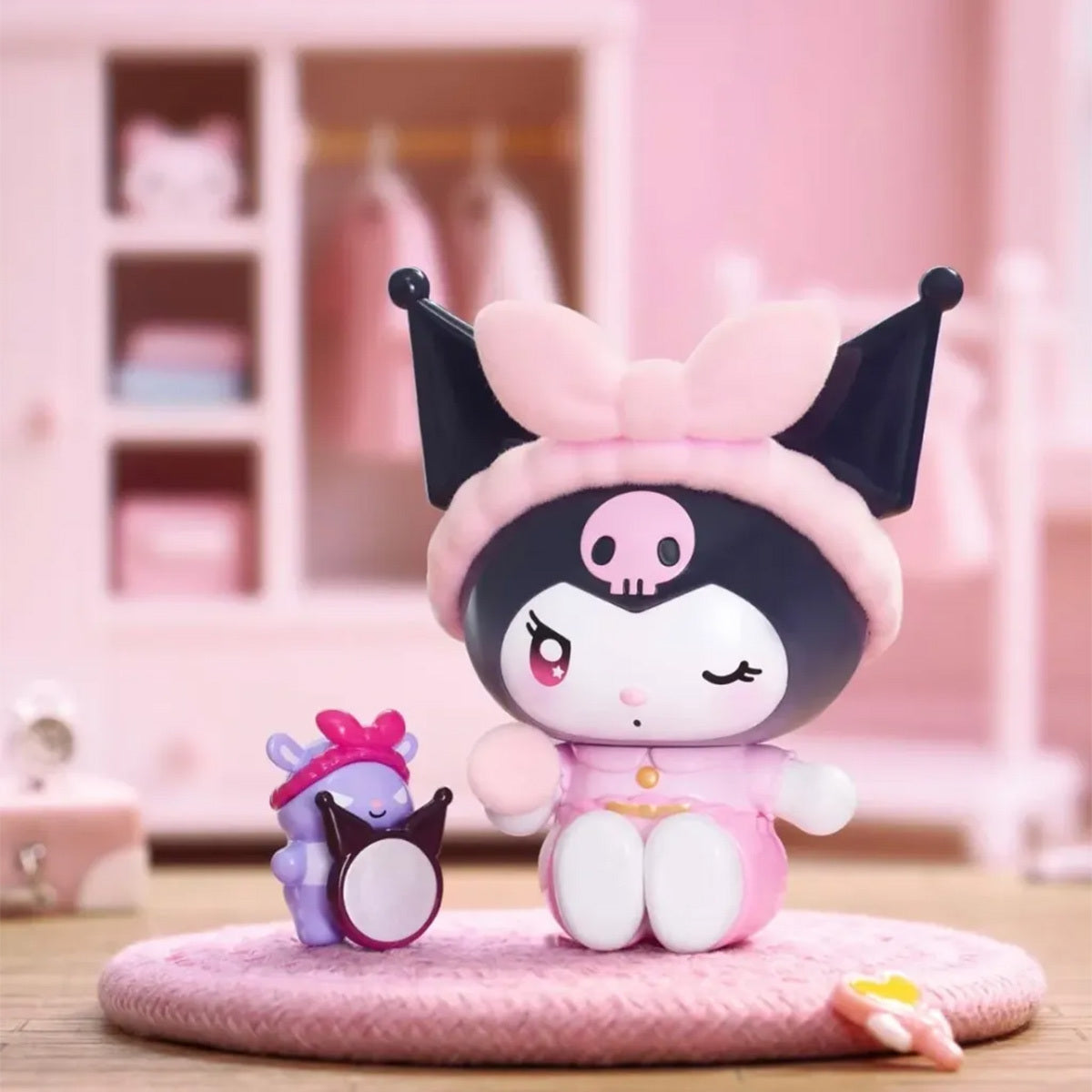 Kuromi 閃閃偶像系列手辦盲盒  酷洛米 可羅米 (原盒8盒)