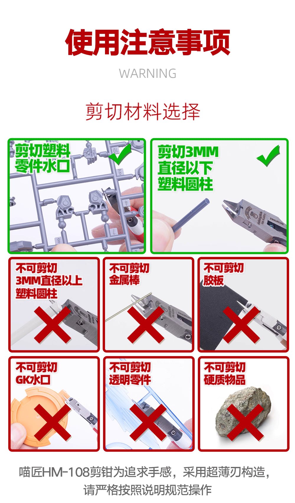 (工具)喵匠 HM-108剪钳 Ver2.0+養護油套裝