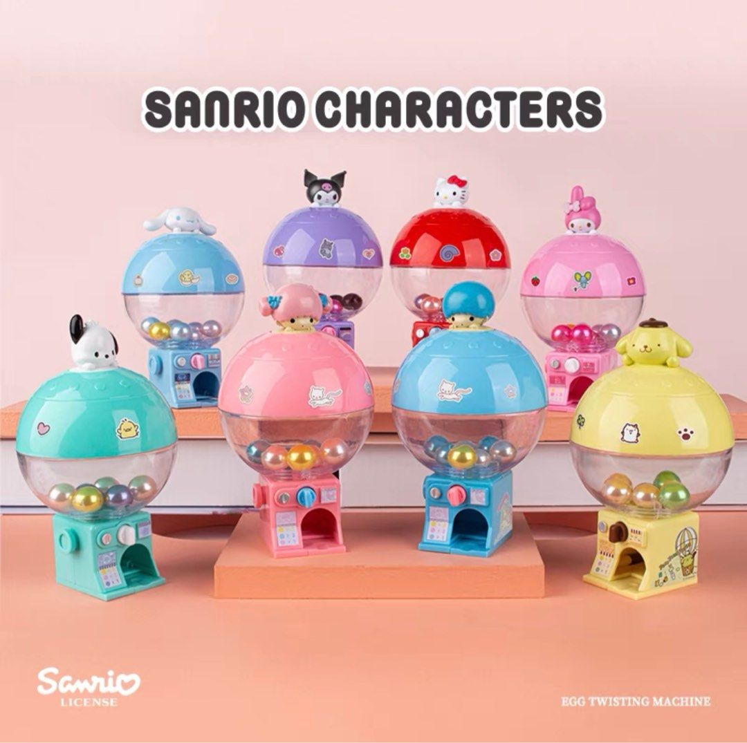 LIOH TOY Sanrio characters 積木迷你扭蛋機 2 (原盒14個)