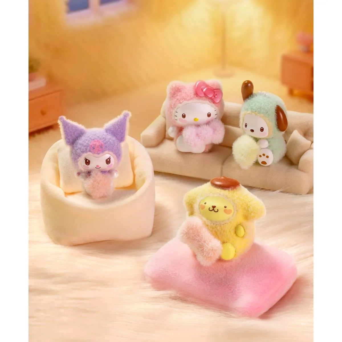 Sanrio characters 茸茸小寶貝系列萌趣豆 (原盒18盒)