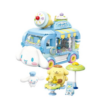 Qman Keeppley Cinnamoroll 與 Pompompurin 的甜品雪糕餐車