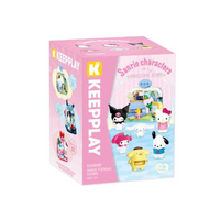 Qman Keeppley Sanrio characters home play small scene series blind box (original box 6 boxes)