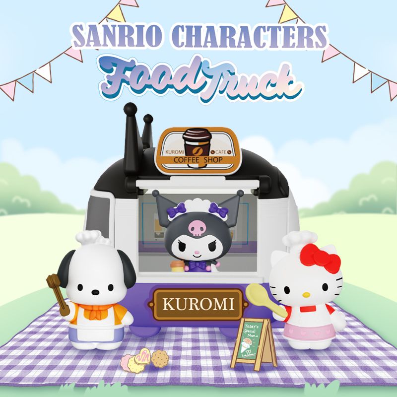 LIOH TOY Sanrio characters 美食車 (原盒6款不重複)