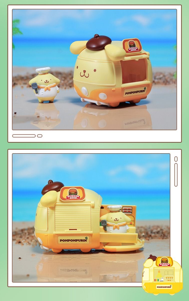 LIOH TOY Sanrio characters 美食車 (原盒6款不重複)