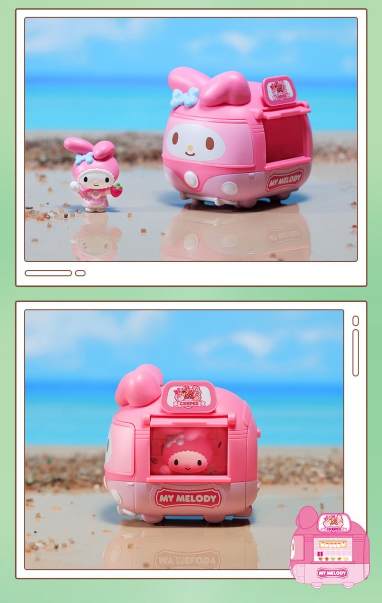 LIOH TOY Sanrio characters 美食車 (原盒6款不重複)